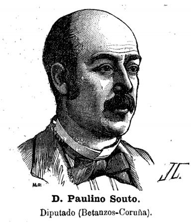 Paulino Souto Sánchez. Presidencia (1875)