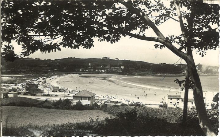 Vista xeral da Praia de Santa Cristina [1947].jpg