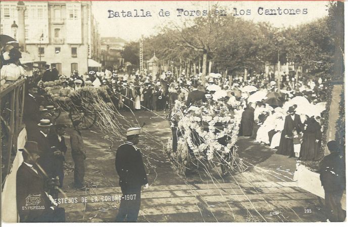 Festexos na Coruña. Batalla Floral [1907].jpg