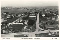  Vista panorámica dende o Observatorio, A Coruña [193-?]