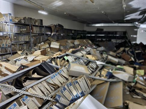 O IPCE recoñece a boa actuación do Goberno de Navarra na inundación do Archivo de Burlada