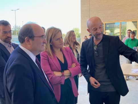 O ministro Iceta, visitou as obras do Archivo Histórico Provincial de Castellón