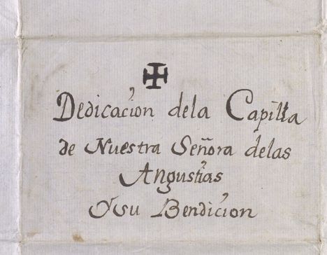 ARQUIVO DACORUNA: BREVE PONTIFICIO de 1756 sobre a Igrexa da N.ª S.ª das Angustias do cemiterio do Hospital Real. DOCUMENTO MES DECEMBRO