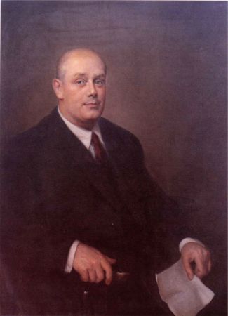 Mosquera Gómez, Luis. Retrato de D. Emilio Romay Montoto.1951. Pazo Provincial. Presidencia (1939-1950)