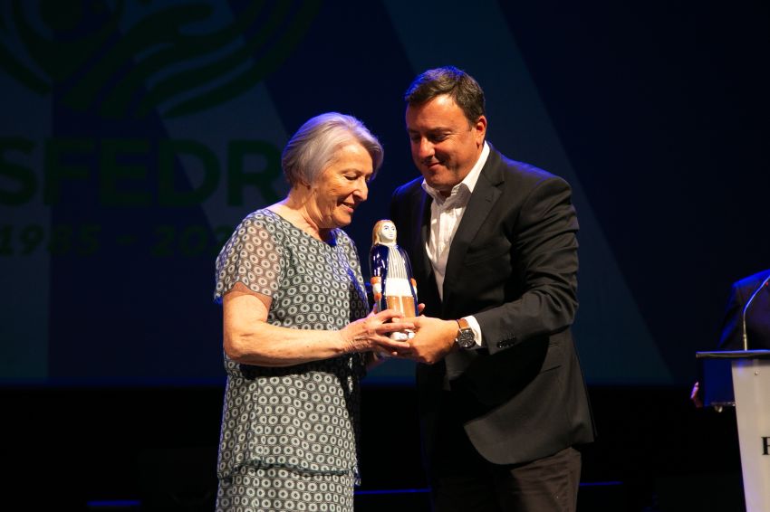 A Deputación da Coruña celebra os 40 anos de ASFEDRO e o seu papel esencial na loita contra as adiccións en Ferrolterra