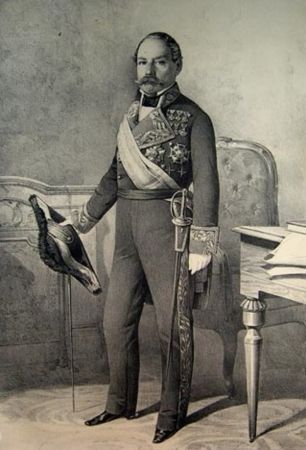 Antonio Falcón. Presidencia (1854)