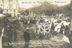 Festexos na Coruña. Batalla Floral [1907]