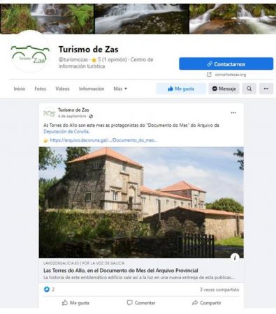 Facebook_Turismo de Zas
