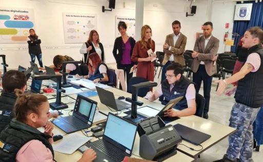 Un programa de emprego permite dixitalizar o AM de Caravaca